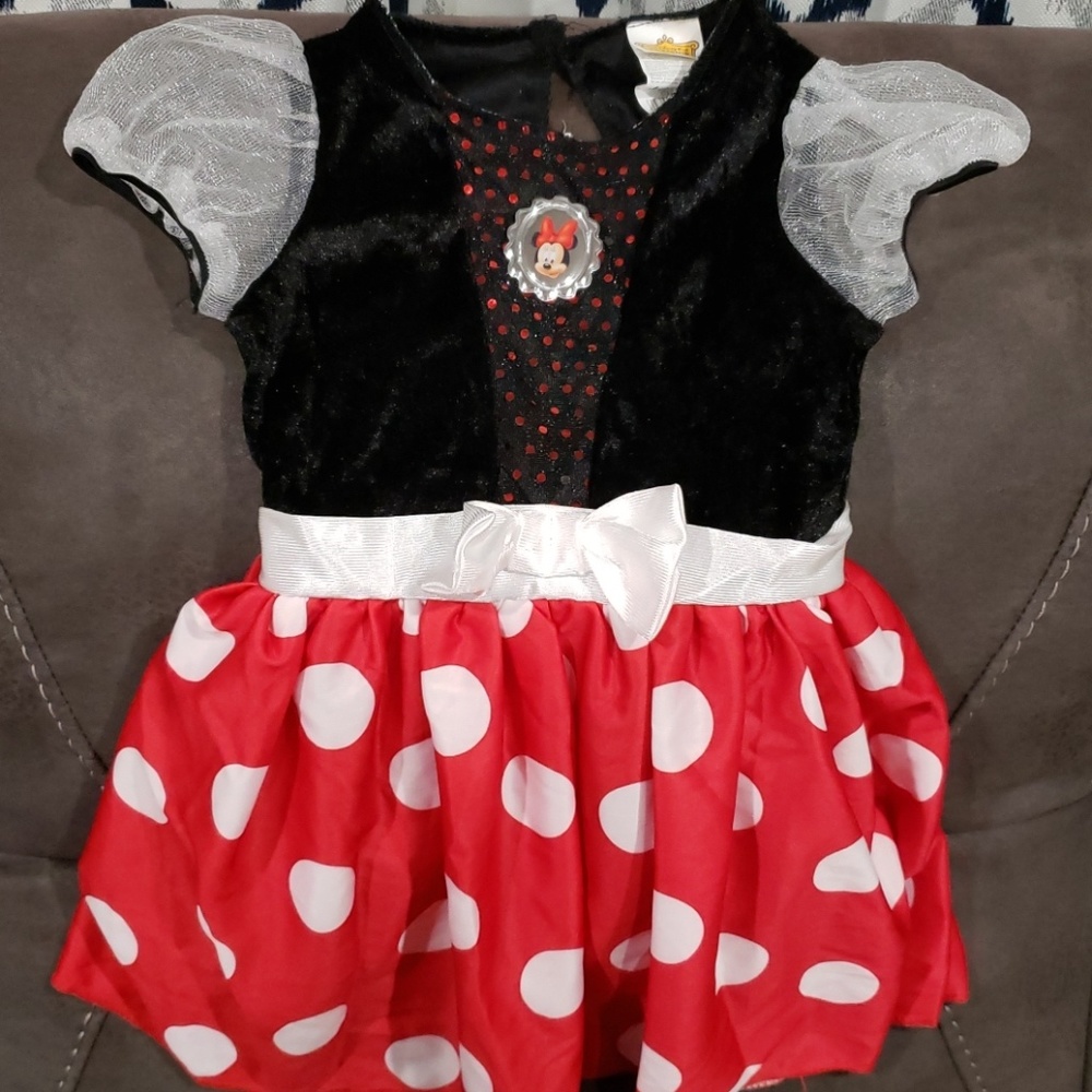 Girls mini mouse costume